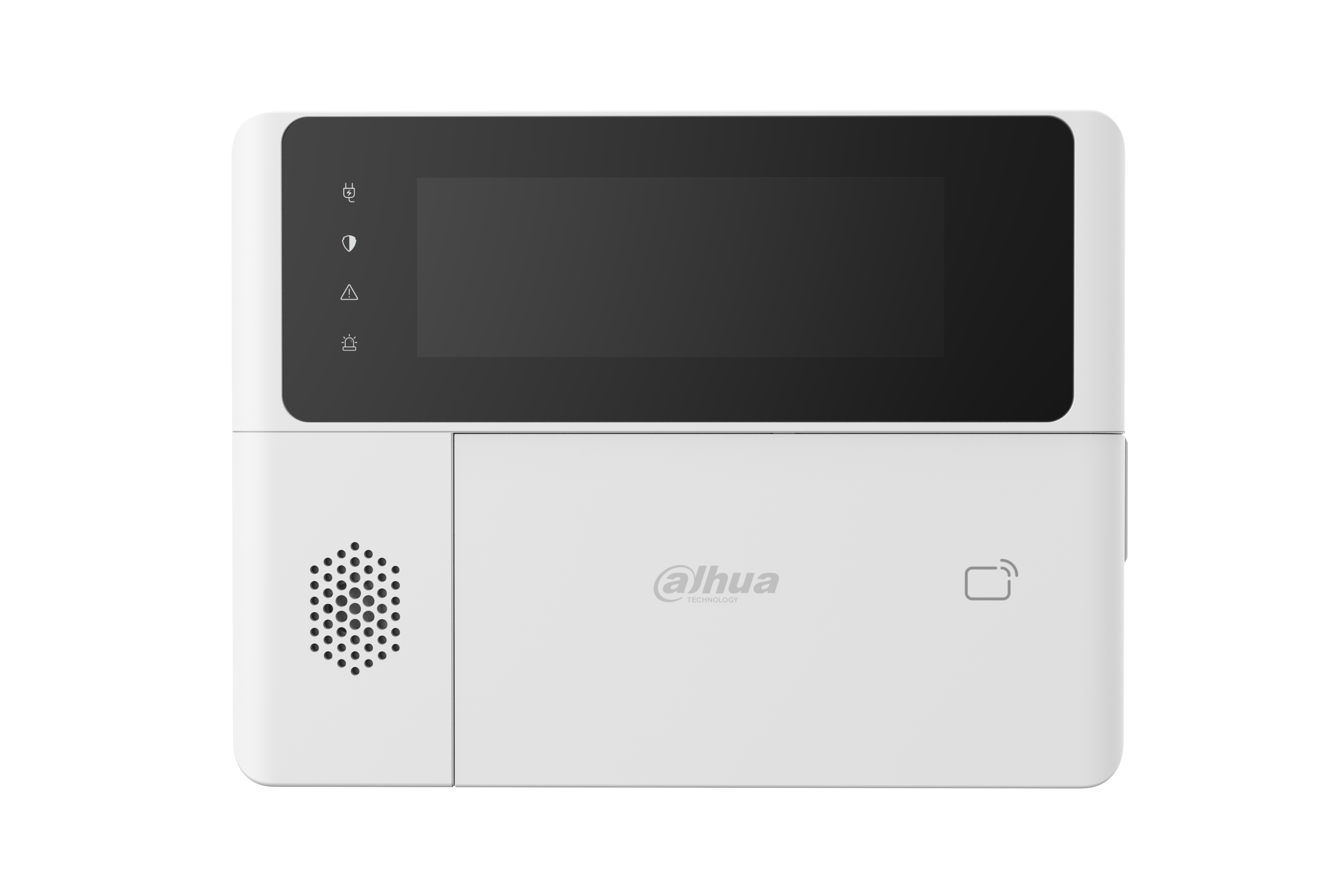 WIRED/WIRELESS KEYPAD MODULE WHITE LCD PC + ABS IP30 1 LOCAL WIRED OUTPUT 2 LOCAL WIRED INPUT SUPPORTS IC/DESFIRE CARD TAMPER 9-15VDC