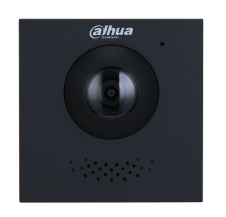 DAHUA SIP2.0 IP OR 2-WIRE INTERCOM CAMERA MODULE BLACK APARTMENT/RESIDENTIAL 2MP 160° METAL 48VDC/48V POE SW/2-WIRE SWITCH(VTNS2003B-2)