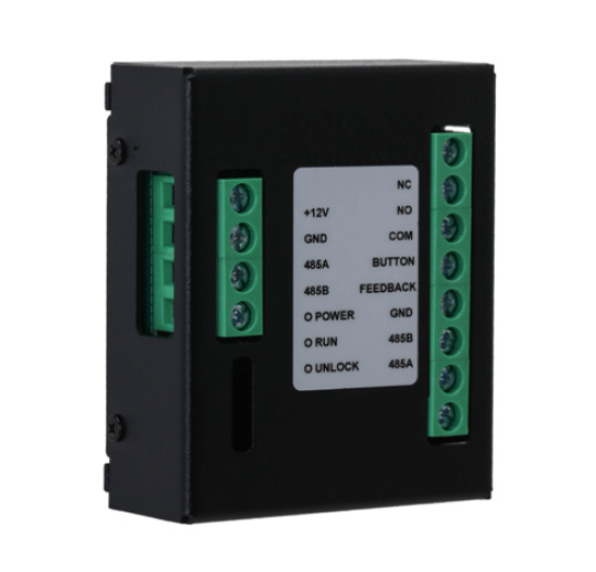 DHI-DEE1010B-S2 ACCESS CONTROL EXTENTION MODULE FOR RESIDENTIALS VIDEO INTERCOM DOOR STATION SECOND LOCK FUNCTION REX & REED INPUT RELAY OUTPUT BLACK METAL 12VDC