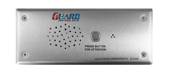 GUARD SERIES 3G/ 4G SIM 1 BUTTON AUDIO DOOR STATION SILVER RESIDENTIAL/COMMERCIAL MECHANICAL BUTTON STAINLESS STEEL 12VDC