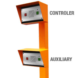 SENTRY SERIES IP INTERCOM 2 BUTTON AUDIO DOOR STATION SILVER COMMERCIAL MECHANICAL BUTTON STAINLESS STEEL 24VDC/48V POE SWITCH