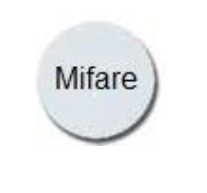 ADHESIVE DISC/ TAG MIFARE CLASSIC 1K BYTES 13.56MHz WHITE