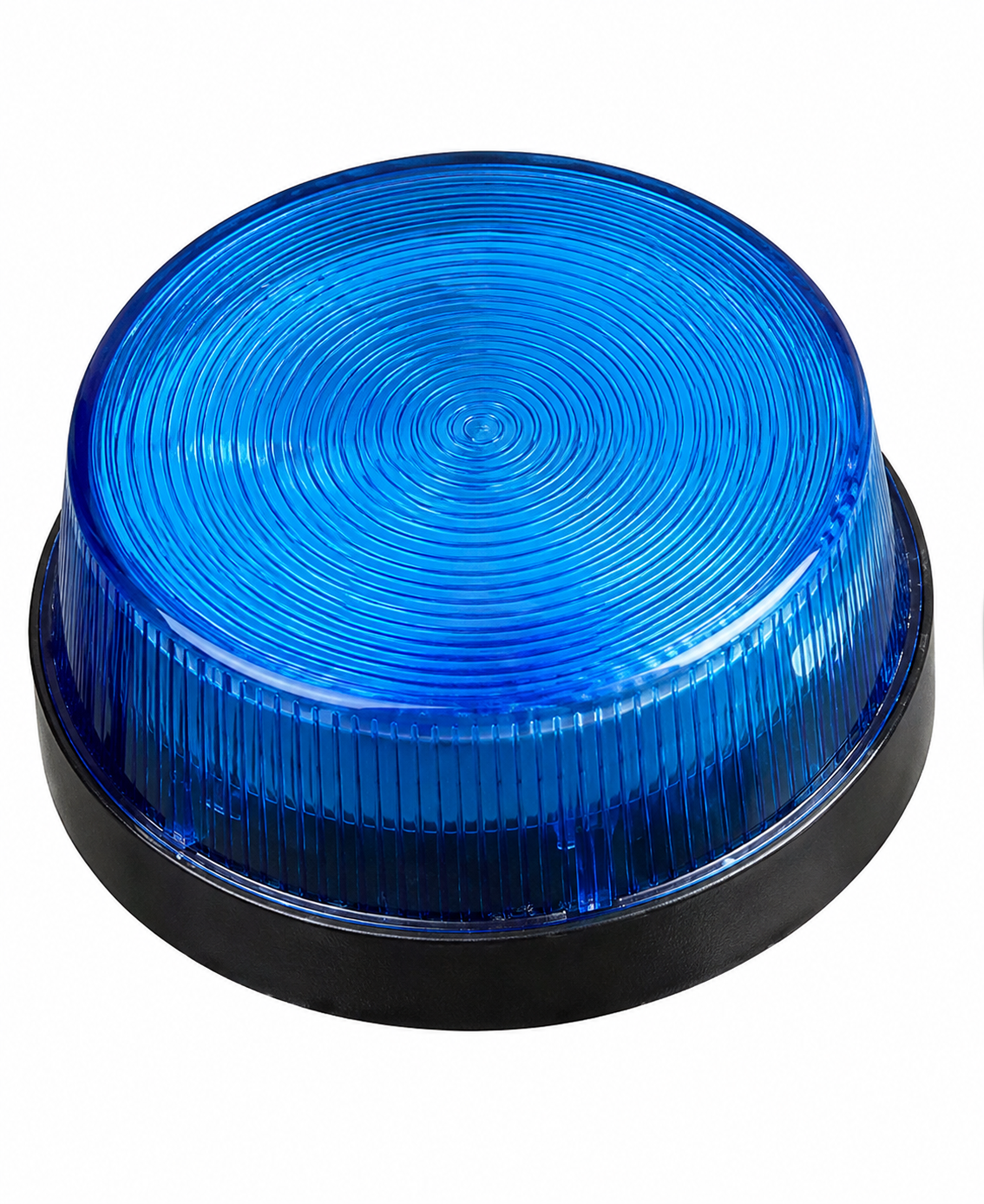 DFM DFMML02 BLUE LED STROBE LIGHT HIGH INTENSITY 12VDC IP66 70DIA (MM) 75-105/MIN