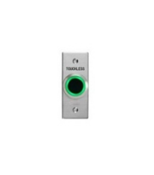 SMART WES2261 ARCHITRAVE STAINLESS STEEL TOUCHLESS EXIT BUTTON IP65 DUAL LED (RED/BLUE) 1 X NC 1 X NO ADJUSTABLE SENSING RANGE