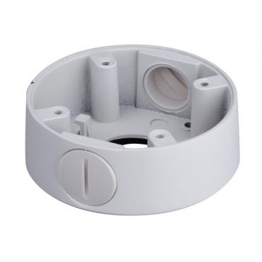 DAHUA JUNCTION BOX WITHOUT LID SUITS EYEBALL/ TURRET WHITE ALUMINIUM 1 KG MAX LOAD 0.16 KG