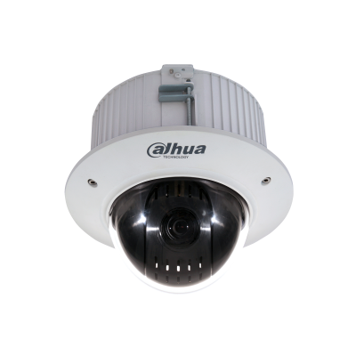 LITE SERIES IP CAMERA WHITE RECESSED 2MP/1080P H.264/4+/5/5+ SPEED DOME PTZ 120 WDR METAL 5.3-64MMMOTORISED LENS 12X ZOOM STARLIGHT NO IR POE+ WITHOUT MIC AUDIO IN AUDIO OUT 2 x ALARM IN 1 x ALARM OUT SUPPORT UP TO 256GB SD IK10 24VAC