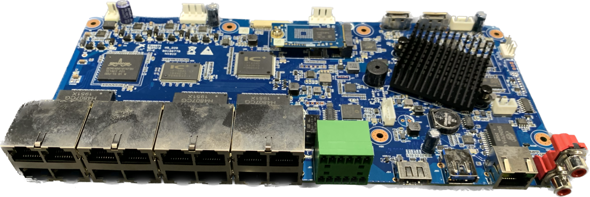 1.1.01.23.11044   NVR5216-16P-I Main PCB