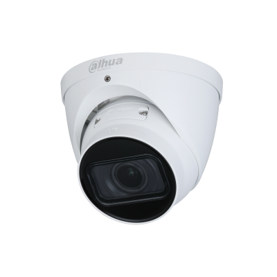 LITE SERIES IP CAMERA WHITE 8MP/4K H.264/4+/5/5+ TURRET 120 WDR METAL 2.7-13.5MM MOTORISED LENS 5X ZOOM STARLIGHT IR 40M POE IP67 WITHOUT MIC SUPPORT UP TO 256GB SD 12VDC