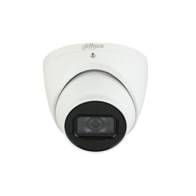 WIZMIND SERIES IP CAMERA WHITE AI 5MP H.264/4+/5/5+ TURRET 120 WDR METAL 2.8MM FIXED LENS STARLIGHT IR 50M POE IP67 BUILT IN MIC SUPPORT UP TO 256GB SD 12VDC