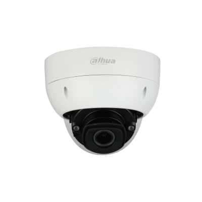 WIZMIND SERIES IP CAMERA WHITE AI 12MP H.264/4+/5/5+ DOME DIGITAL WDR PLASTIC/METAL 2.7-12MM MOTORISED LENS 4X ZOOM IR 40M POE+ IP67 WITHOUT MIC AUDIO IN AUDIO OUT 3 x ALARM IN 2 x ALARM OUT SUPPORT UP TO 256GB SD IK10 12VDC/24VAC