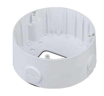DAHUA JUNCTION BOX WITHOUT LID SUITS DOME WHITE PLASTIC 1 KG MAX LOAD