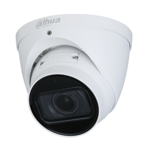 WIZSENSE SERIES IP CAMERA WHITE AI 8MP/4K H.264/4+/5/5+ TURRET 120 WDR METAL 2.7-13.5MM MOTORISED LENS 5X ZOOM STARLIGHT IR 40M POE IP67 BUILT IN MIC SUPPORT UP TO 256GB SD 12VDC