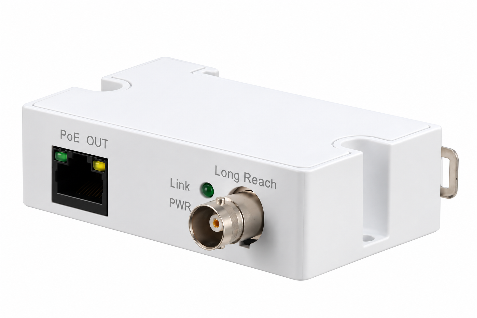 DAHUA DH-LR1002-1EC-V3 SINGLE-PORT LONG REACH ETHERNET OVER COAX EXTENDER RECEIVER RJ45 10/100 BNC 48V PASSIVE POE