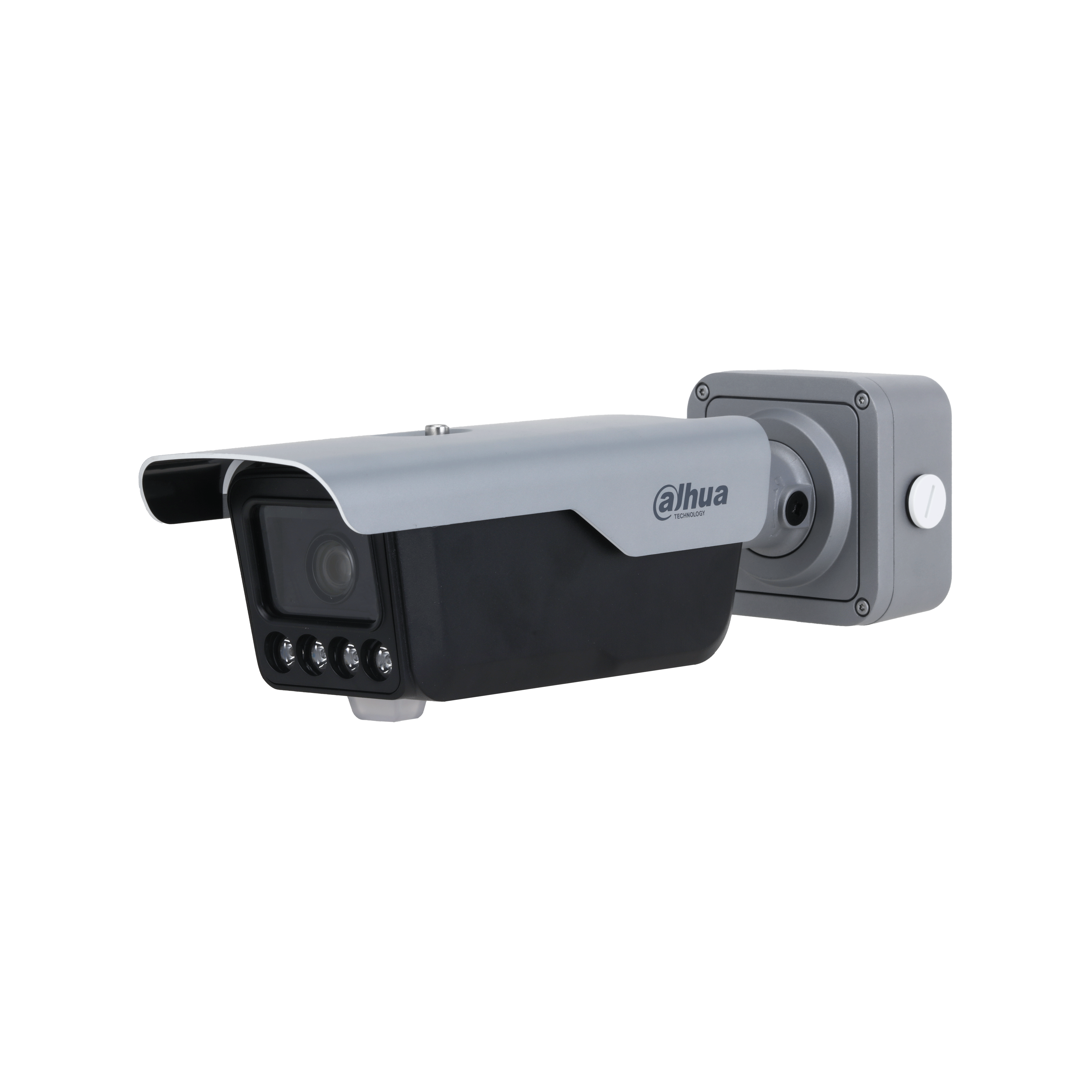 TRAFFIC SERIES IP CAMERA SILVER AI ANPR/ LPR & ACTIVE DETERRANCE DETECTION DISTANCE 8-20M 4MP H.264/5/ MJPEG BULLET 140 TRUE WDR METAL 8-32MMMOTORISED LENS 4X ZOOM WARM LED 60M POE+ IP67 BUILT IN MIC AUDIO IN AUDIO OUT 2 x ALARM IN 2 x ALARM OUT SUPPORT UP TO 256GB SD IK10 12VDC