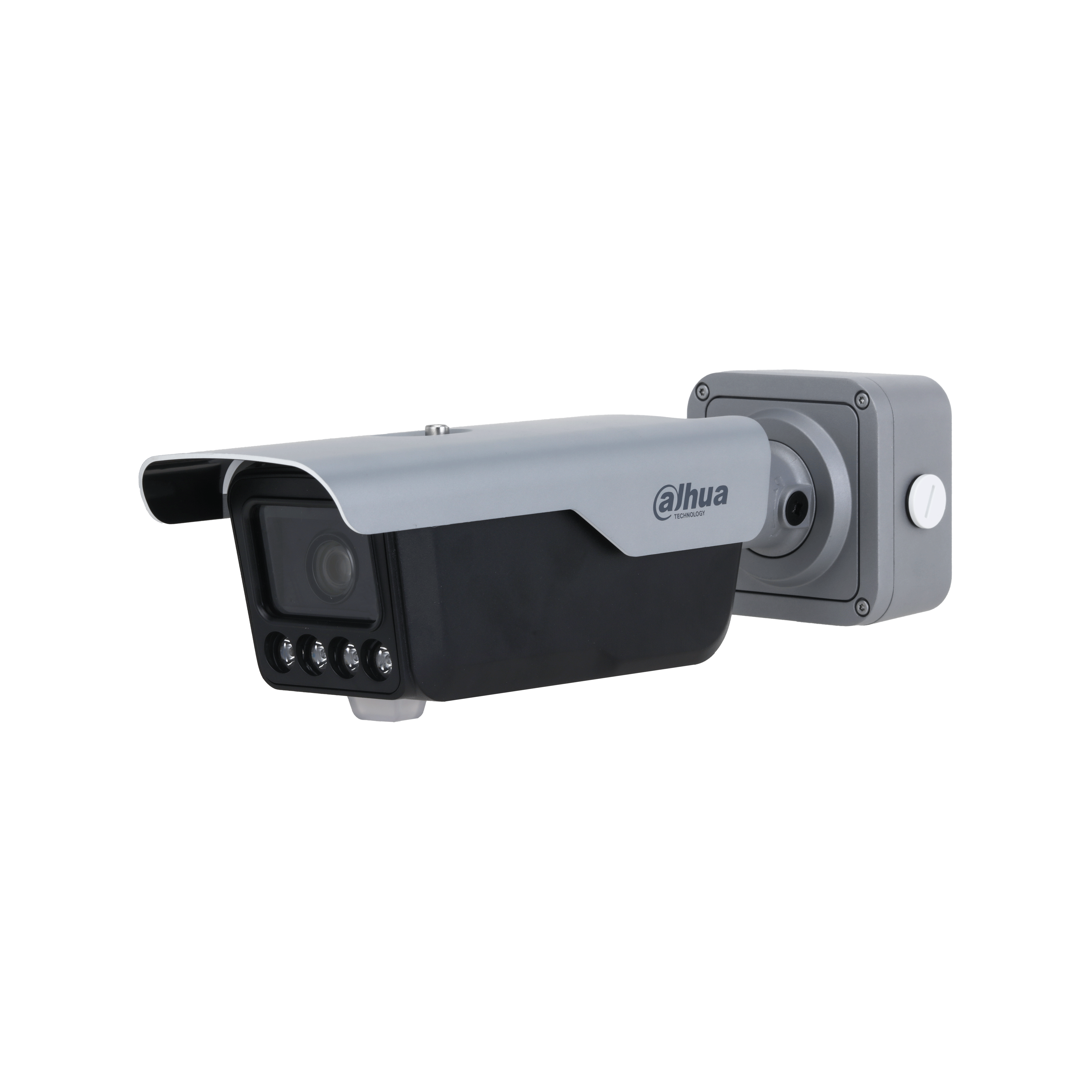 TRAFFIC SERIES IP CAMERA SILVER AI ANPR/ LPR & ACTIVE DETERRANCE DETECTION DISTANCE 3-8M 4MP H.264/5/ MJPEG BULLET 140 TRUE WDR PLASTIC/METAL 2.7-12MM MOTORISED LENS 4X ZOOM IR 30M POE+ IP67 BUILT IN MIC AUDIO OUT 2 x ALARM IN 2 x ALARM OUT SUPPORT UP TO 256GB SD IK10 12VDC