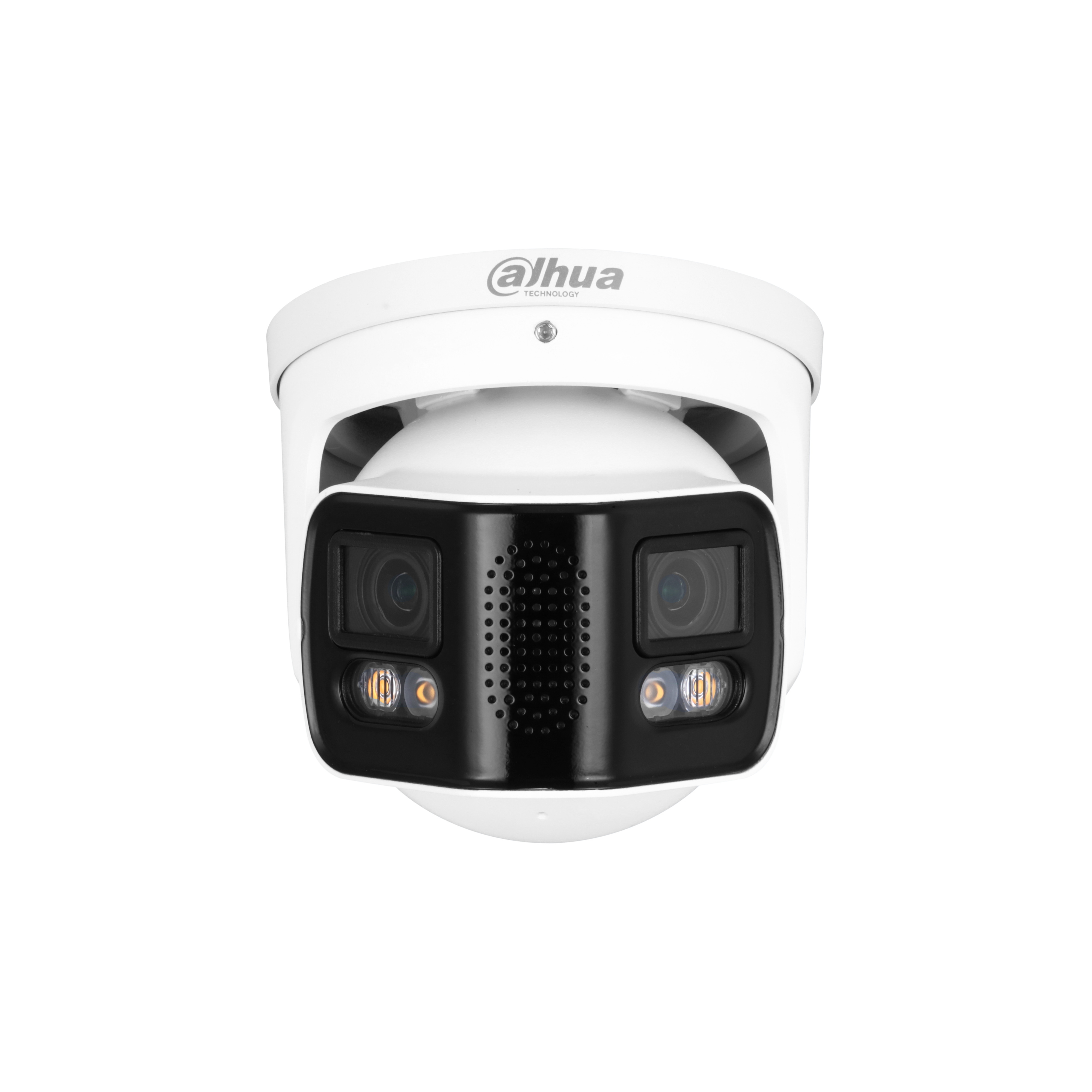 WIZMIND SERIES IP CAMERA WHITE AI 180° PEOPLE COUNT & EPTZ 2x4MP H.264/4+/5/5+ TURRET WITH DUAL LENS 140 TRUE WDR METAL 3.6MMFIXED LENS FULL COLOUR WARM LED 40M POE+/ EPOE IP67 BUILT IN MIC AUDIO IN AUDIO OUT 1 x ALARM IN 1 x ALARM OUT SUPPORT UP TO 512GB SD 12VDC