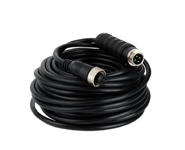 DAHUA MCNU-GXF4-GXM4-12M M12 4 CORE BLACK AVIATION MCVR 12M EXTENTION CABLE MALE TO FEMALE NON-UL