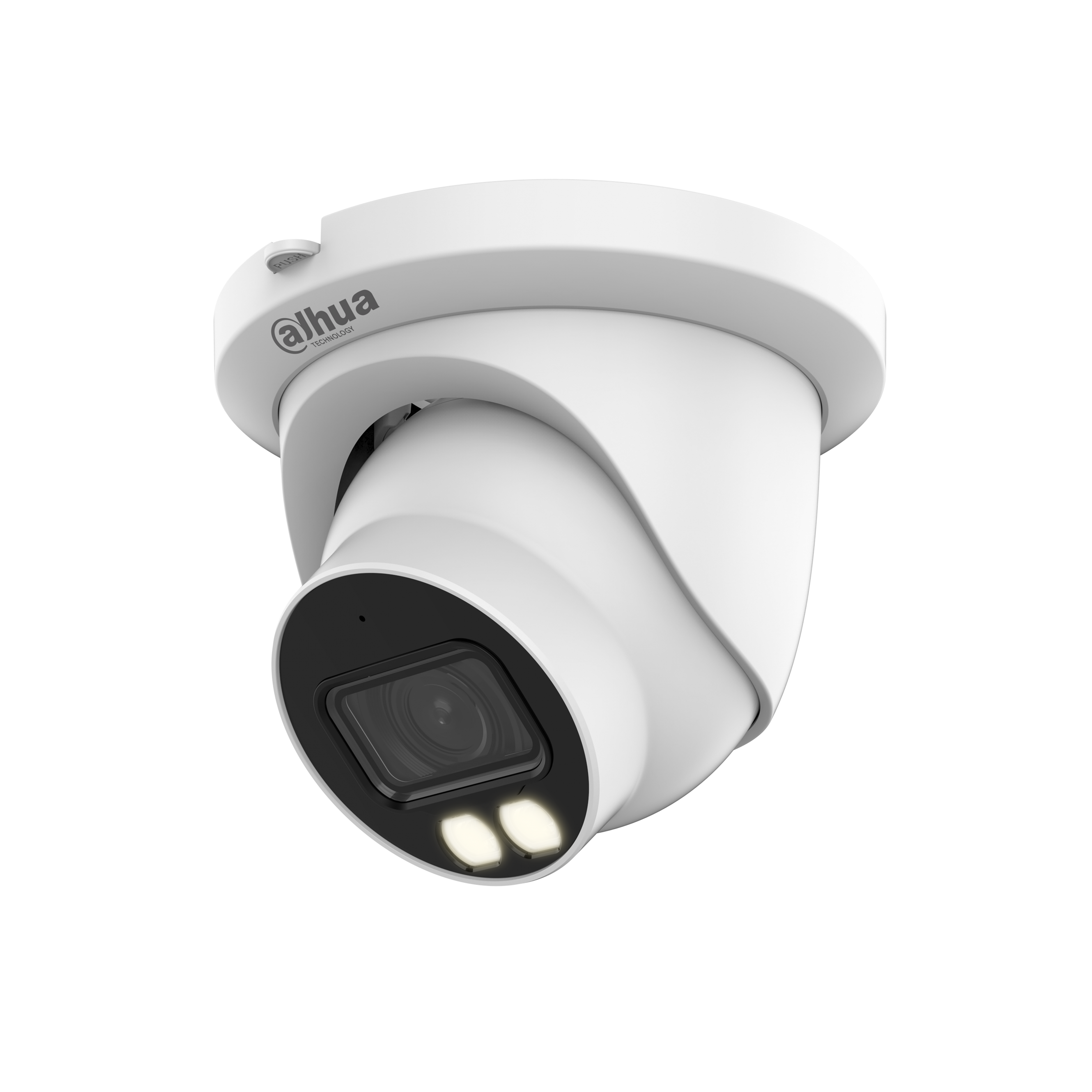 WIZMIND SERIES IP CAMERA WHITE AI PEOPLE COUNT 4MP H.264/4+/5/5+ TURRET 140 TRUE WDR METAL 2.8MM FIXED LENS FULL COLOUR WARM LED 30M EPOE IP67 BUILT IN MIC SUPPORT UP TO 256GB SD 12VDC