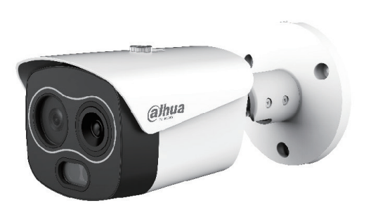 EUREKA SERIES IP CAMERA WHITE AI THERMAL 256x192 SENSOR 4MP H.264/5/ MJPEG BULLET WITH DUAL LENS DIGITAL WDR METAL 3.5 & 4MM FIXED LENS IR 30M POE IP67 WITHOUT MIC AUDIO IN AUDIO OUT 1 x ALARM IN 1 x ALARM OUT SUPPORT UP TO 256GB SD IK08 IMPACT RATING 12VDC