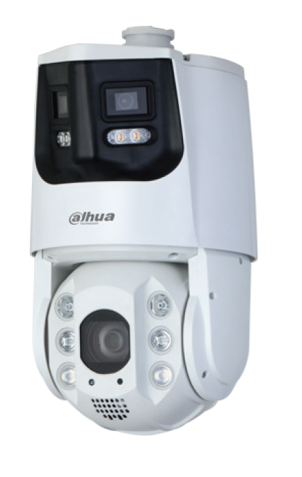 WIZSENSE SERIES IP CAMERA WHITE AI 180° PANORAMIC AUTO TRACKING 2x4MP H.264/4+/5/5+ X-SPANS PTZ 120 WDR PLASTIC/METAL 2.8&5-125MM FIXED & MOTORISED LENS 25X ZOOM STARLIGHT IR+WHITE LED 30M IP66 WITHOUT MIC AUDIO IN AUDIO OUT 2 x ALARM IN 1 x ALARM OUT SUPPORT UP TO 512GB SD 36VDC