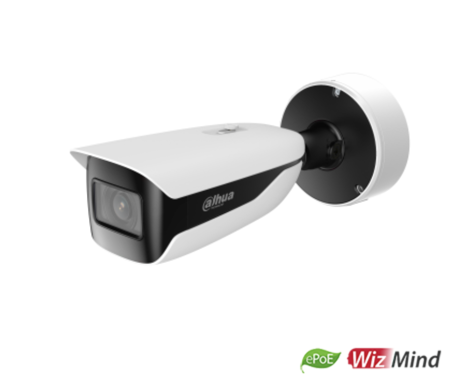 WIZMIND X SERIES IP CAMERA WHITE AI ANPR/ LPR & PEOPLE COUNT 8MP/4K H.264/4+/5/5+ BULLET 140 TRUE WDR METAL 2.7-12MM MOTORISED LENS 4X ZOOM DEEP LIGHT IR 60M POE+/ EPOE IP67 WITHOUT MIC AUDIO IN AUDIO OUT 3 x ALARM IN 2 x ALARM OUT SUPPORT UP TO 1TB SD IK10 IMPACT RATING 12VDC/24VAC CVBS OUTPUT