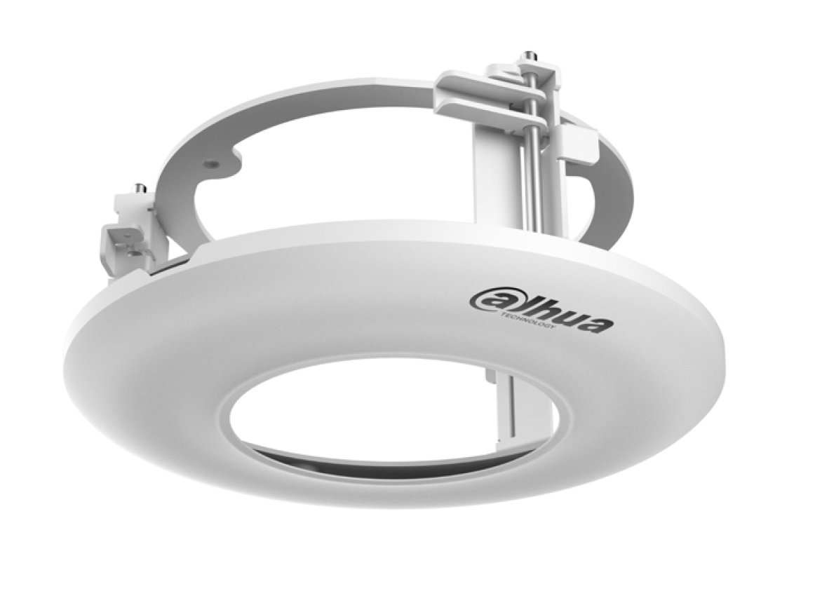 IN-CEILING MOUNT BRACKET WHITE STEEL PLATE COLD COMMERCIAL (SPCC) 1 KG MAX LOAD SUITS DOME 0.31KG