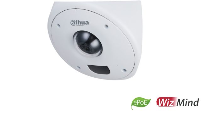 WIZMIND SERIES IP CAMERA WHITE 4MP H.264/4+/5/5+ CORNER MOUNT 140 TRUE WDR METAL 2.5MM FIXED LENS STARLIGHT IR 10M EPOE IP67 BUILT IN MIC SUPPORT UP TO 256GB SD IK10 IMPACT RATING 12VDC