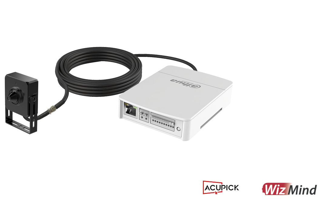WIZMIND SERIES IP CAMERA WHITE AI PINHOLE 4MP H.264/4+/5 CUBE WITH NETWORK BOX 120 WDR PLASTIC/METAL 2.8MM FIXED LENS POE WITHOUT MIC AUDIO IN AUDIO OUT 2 x ALARM IN 2 x ALARM OUT SUPPORT UP TO 512GB SD 12VDC