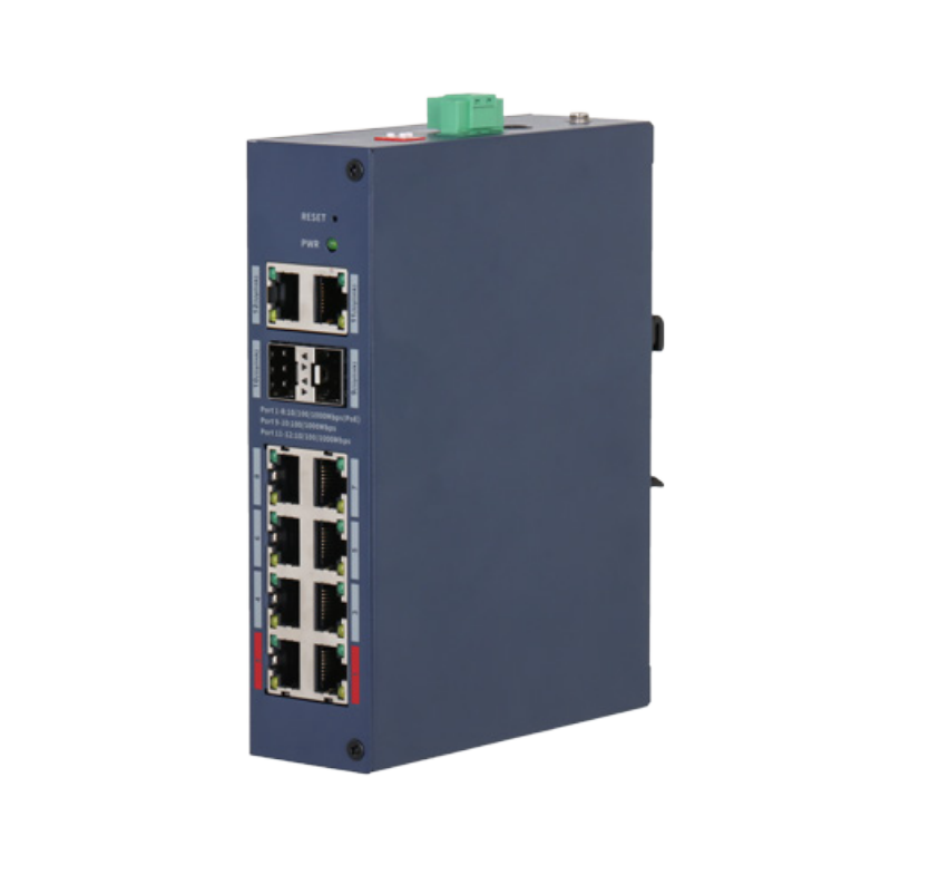 8PORT ( 12P) GIGABIT SWITCH 110W POE TOTAL CAPACITY 8x POE+ (2x Hi-PoE/ PoE++) PLUS 2x 1G SFP/ FIBRE PORT 2x1G UPLINK L2 CLOUD MANAGED BLUE 48-57VDC