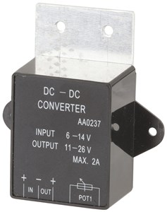 11-26V DC TRANSFORMER 2A TERMINAL CONNECTOR 1x OUTPUT TERM STRIP OUTPUT SURFACE MOUNTED BLACK