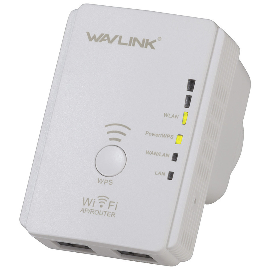 YN8370  WAVLINK WIFI EXTENDER 802.11N 300MBPS - LAN OUTPUT WITH WPS