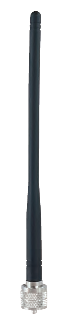 ELSEMA MINI ANTENNA 151MHz 210MM LONG WITH PL259/ SMA CONNECTOR 25W 50 Ohms BLACK OMNI DIRECTIONAL