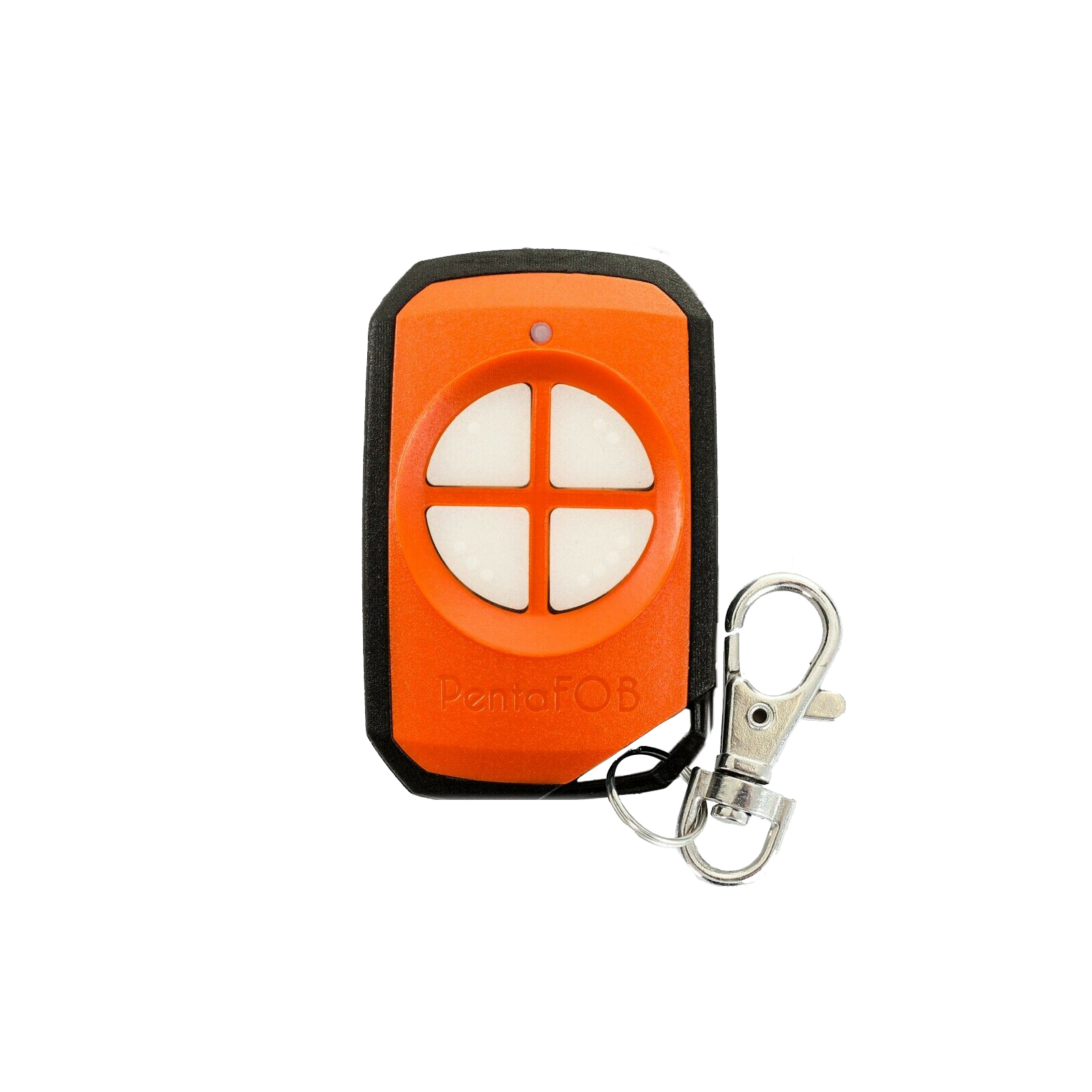 FOB43304XXX 4-CHANNEL KEYRING PENTAFOB TRANSMITTER WITH 5 FREQUENCIES ORANGE