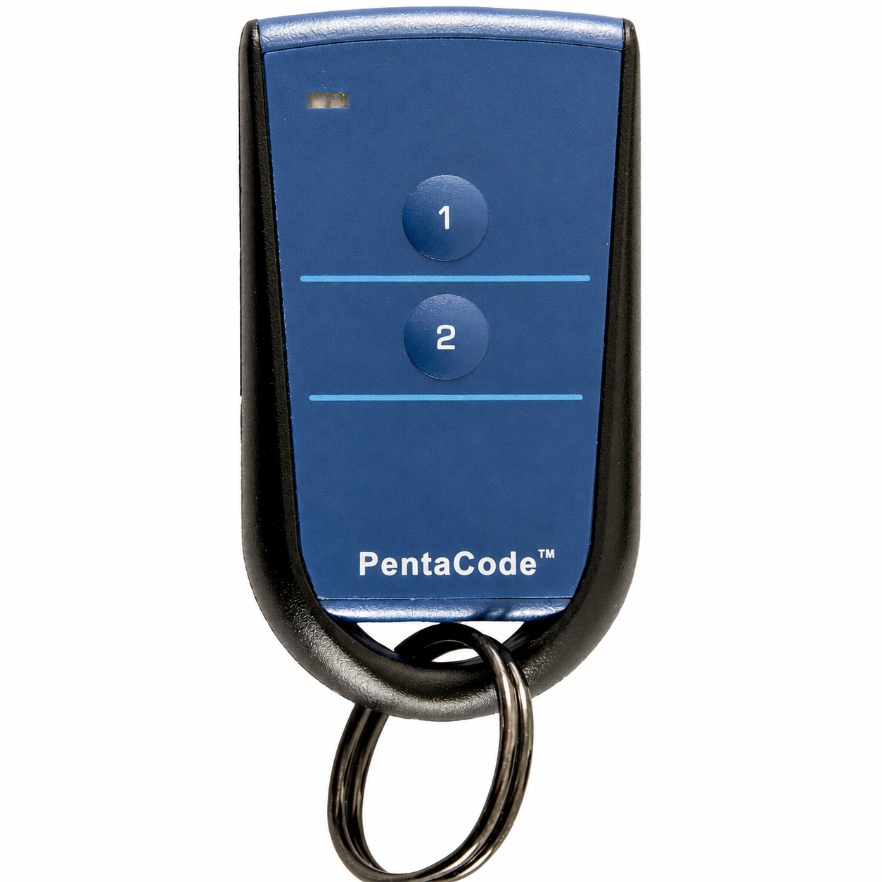 ELSEMA PENTACODE 2 BUTTON REMOTE BLUE 200M PLASTIC 433MHz 1x A23 DUAL PRESS