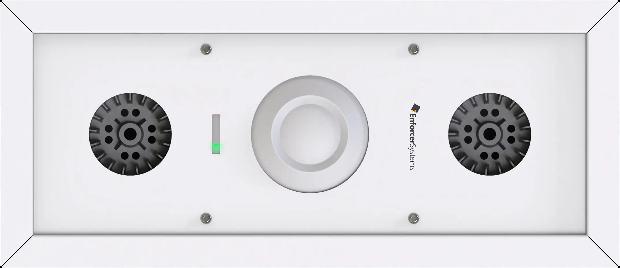 ENFORCER SYSTEMS E200CPM/MCU CPM MASTER CONTROL UNIT 200m³ 360 PIR FLUSH MOUNT 12V 220V OFF-WHITE