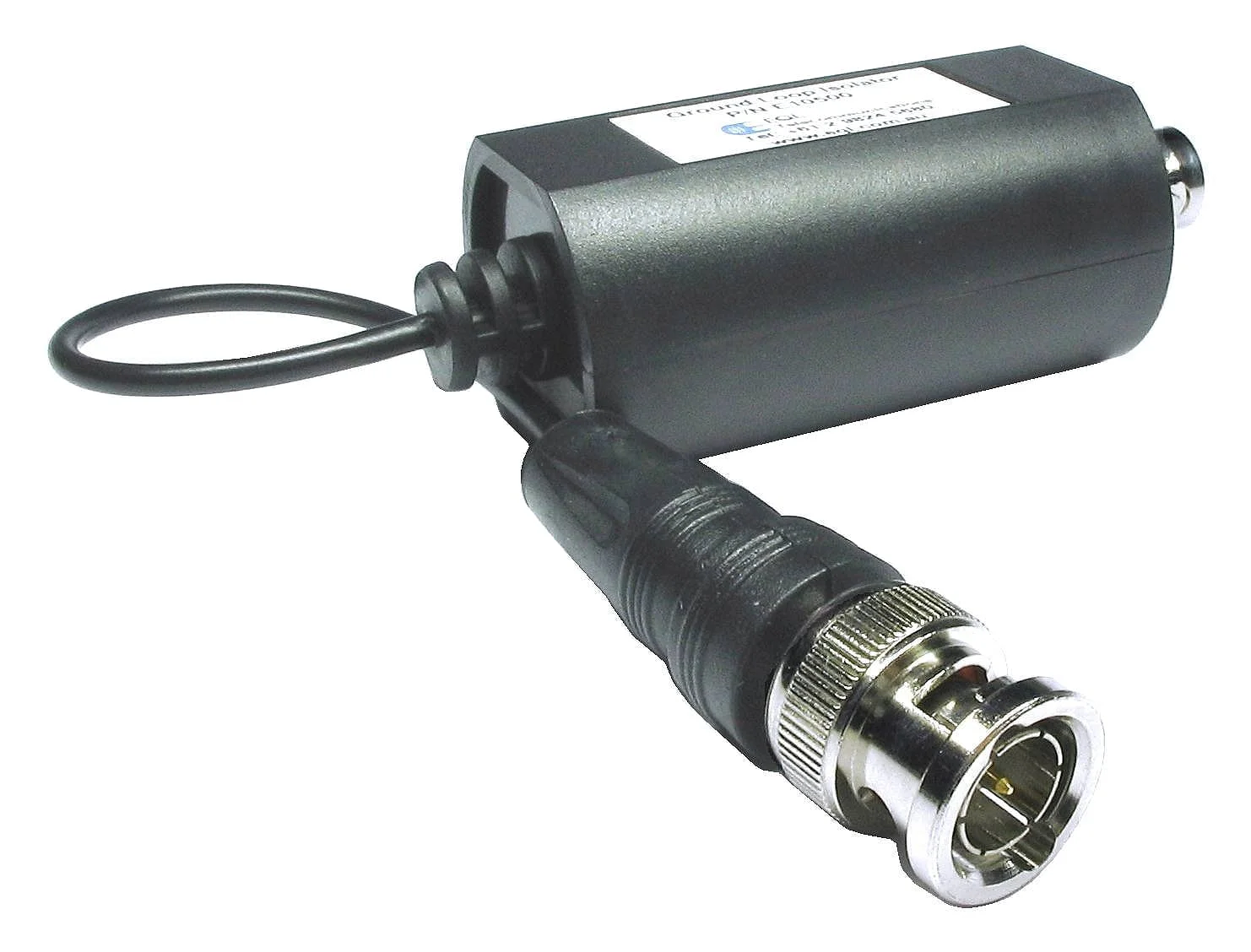 PLANET E10500D VIDEO GROUND LOOP ISOLATOR BNC (F) TO BNC (M) 100MM TAIL DVR END