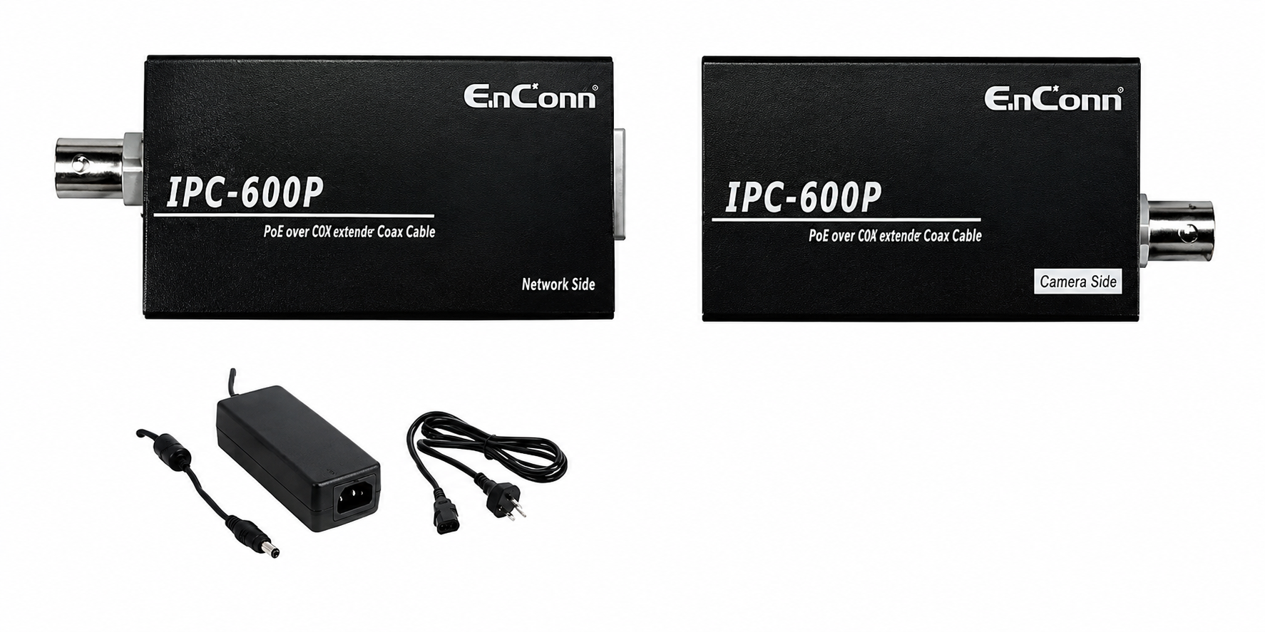 PLANET POE OVER COAX 1CH VIA INJECTOR (1 X POE-IPC-600T 1 X POE-IPC-600R AND 60W INJECTOR)