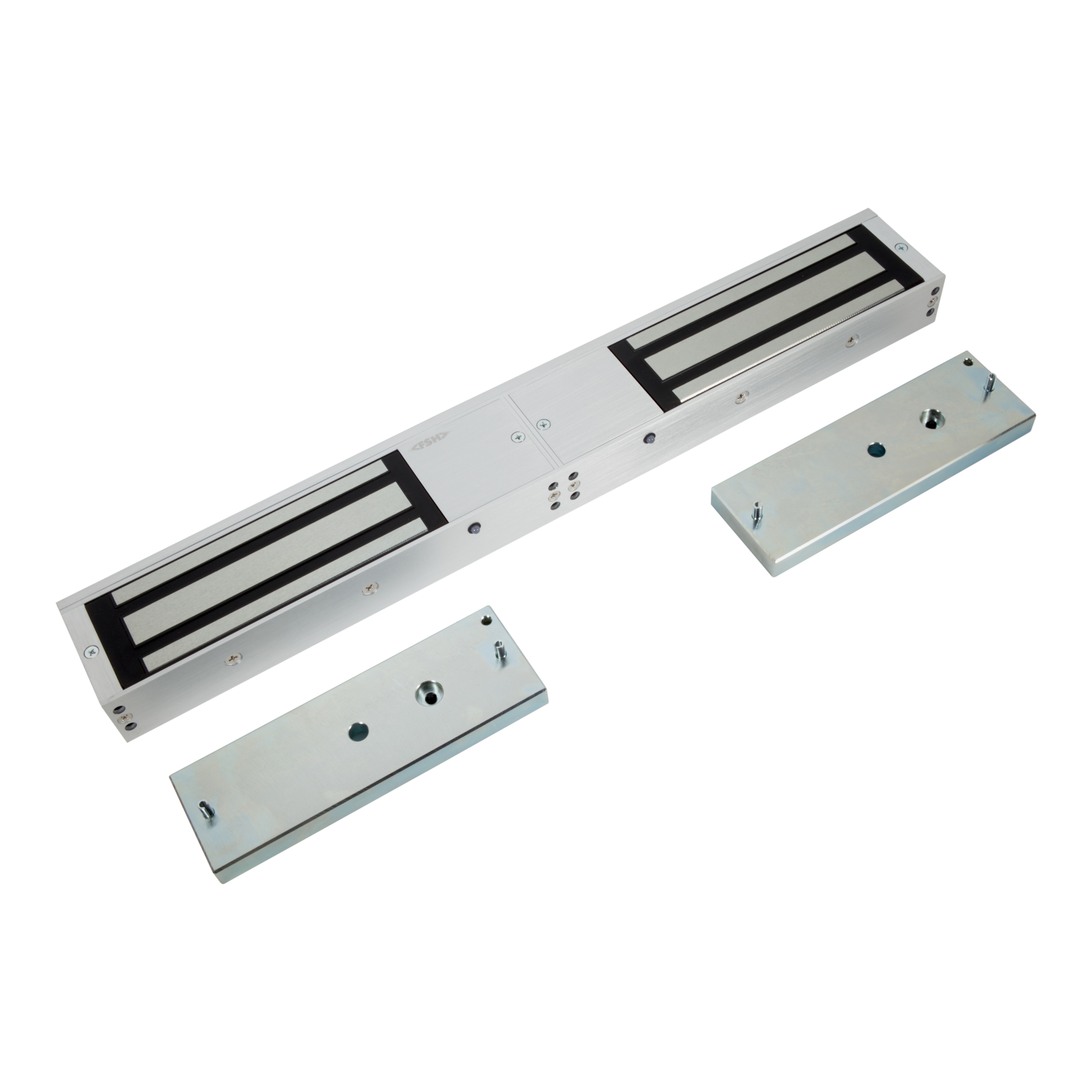 FSH FEM6600 SERIES STANDARD ELECTRIC DOUBLE MAG LOCK NON MONITORED FAIL SAFE (PTL) 12/24VDC