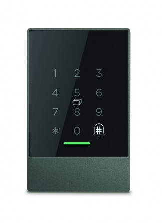 SCHLAGE OMNIA KEYPAD (3x4) CONTROLLER WITH BLUETOOTH 9-16VDC ALUMINIUM FRAME WITH TEMPERED GLASS PANEL IP66 129Lx79Wx15D