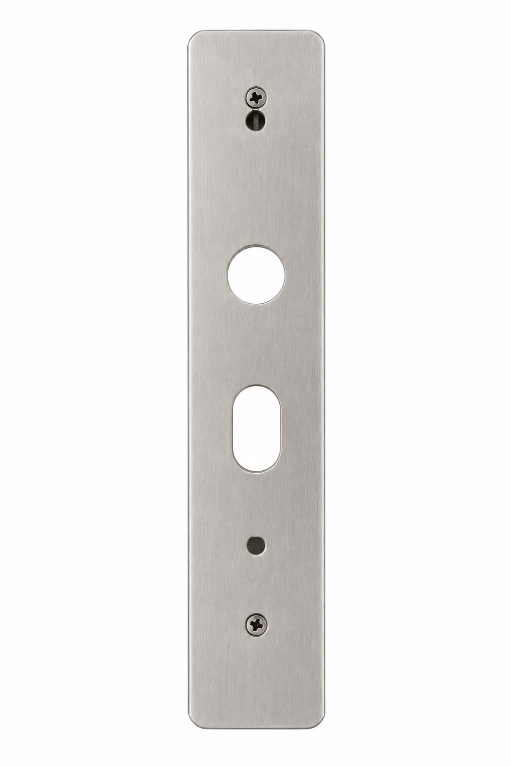 SCHLAGE SCEOMSP ENCORE OMNIA RETROFIT SCAR PLATE KIT SATIN CHROME