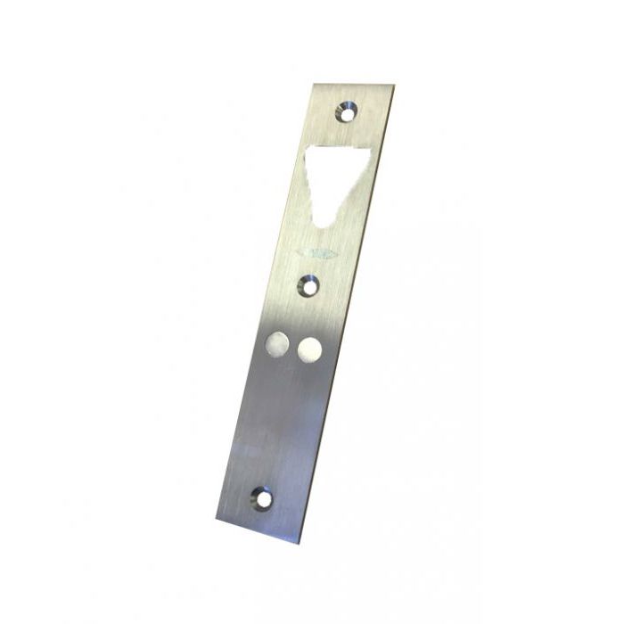 FSH STRIKE PLATE 40mm USED WITH +/- 12mm DOOR MISALIGNMENT WITH 50mm SQUARE EDGES SUITS VE1260S
