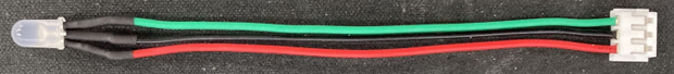 FSH 100MM CABLE WITH LED SUITS FEL990 ELECTRIC MORTICE LOCK & LEGGE DOOR FURNITURE 3 WIRES WITH CONNECTOR