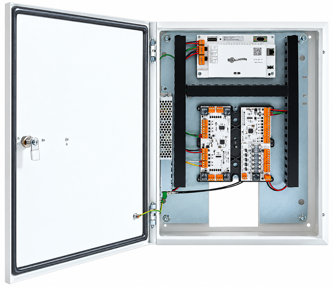 GALLAGHER C500300 SMB RS485 HBUS BASE KIT - (NO READERS) 16X INPUTS 4X OUTPUTS 90-250VAC 500HX400WX150D (MM)