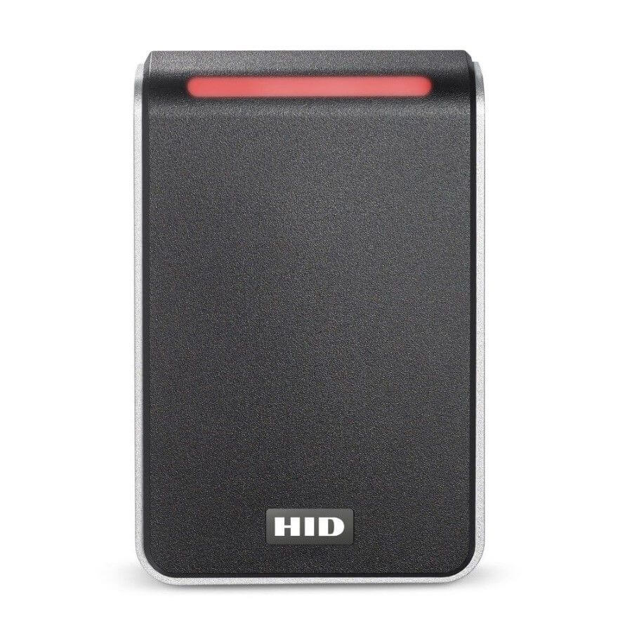 HID SIGNO-40-H MULTI FORMAT READER BLE 13.56MHZ/125KHZ HID PROX ICLASS SE/SR SEOS MIFARE DESFIRE IP65 WIEGAND/OSDP 12VDC BLACK