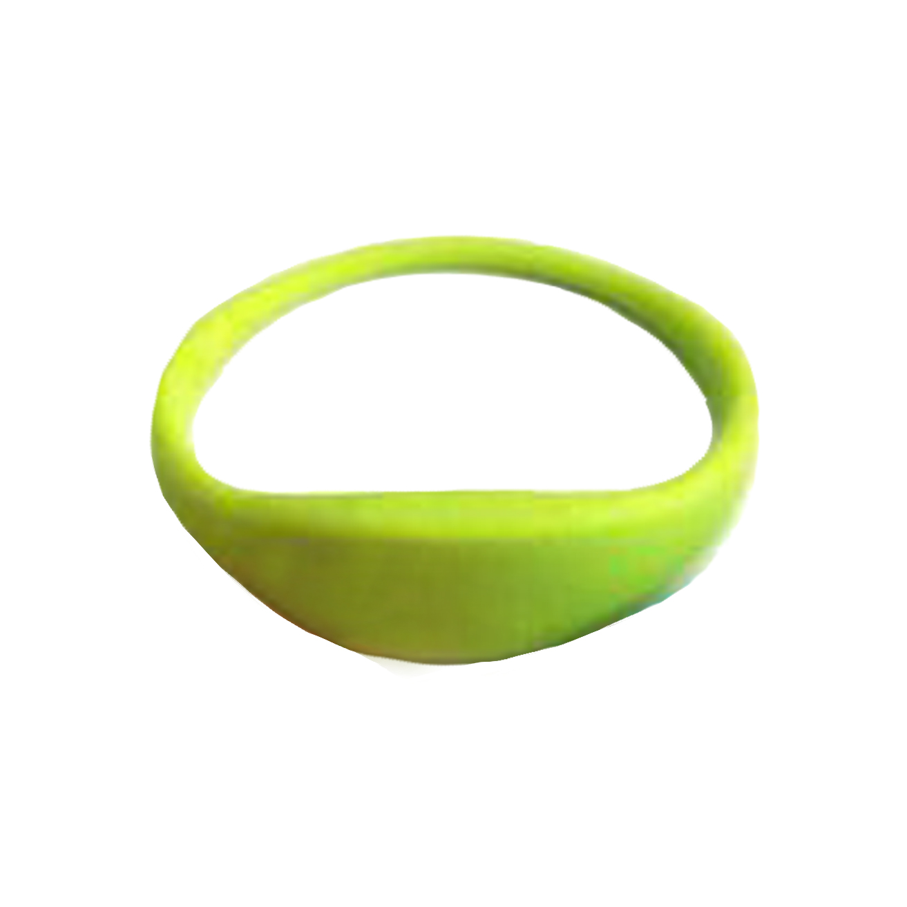 8852 SERIES SLIM OVAL SHAPE PROX WRISTBAND SILICONE YELLOW HID (125KHZ) 65MM DIAMETER