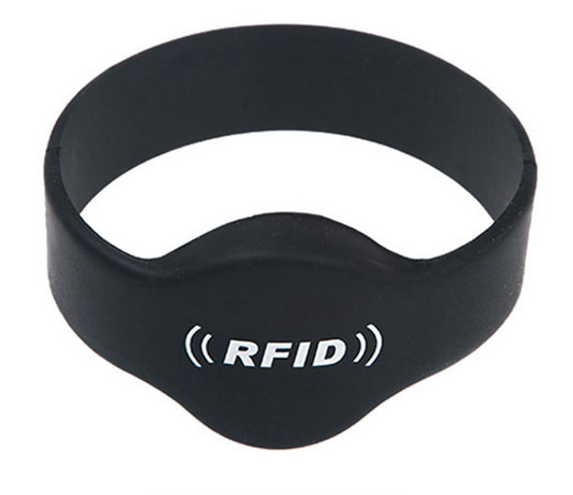 G01 OVAL SHAPE PROX WRISTBAND SILICONE BLK HID(LOW FREQ) SINGLE TECH UP TO 42 BITS IP68 70MM DIAMETER