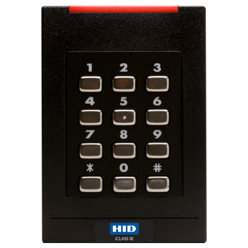 HID HARDWIRED KEYPAD WITH PROX 4x3 STANDARD SMARTCARD/ICLASS/MIFARE/HID BLACK 5-16VDC *WITH TERMINAL STRIP/ NO RESIN