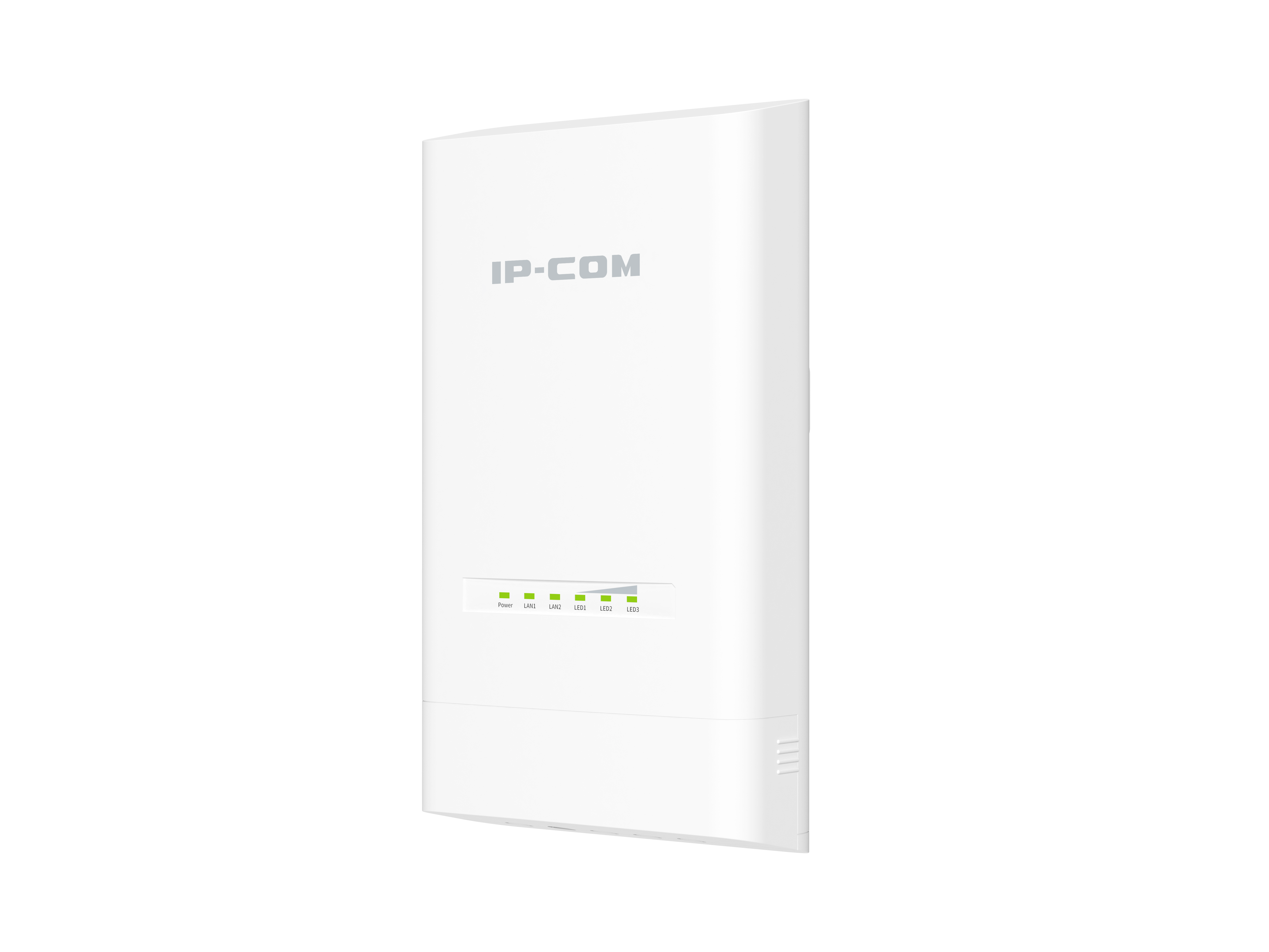 IP-COM 5GHz OUTDOOR CPE 9dBi POINT TO POINT AUTO-PAIRING 1 x ETHERNET IP65 300Mbps UPTO 5KM POLE/ WALL MOUNTED WHITE 12V PASSIVE POE/ POE/ 12VDC 270Hx94.86Wx67.5D (MM)