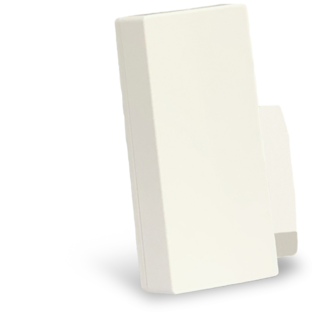 INOVONICS DOOR/ WINDOW TRANSMITTER WITH REED SWITCH 902-928MHZ WHITE INCLUDE 1x CR123A BATTERY