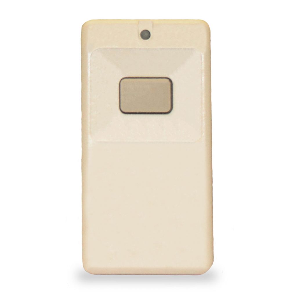 INOVONICS SINGLE BUTTON NECKLACE PENDANT TRANSMITTER 902-928MHZ WHITE INCLUDE 1x CR2 BATTERY